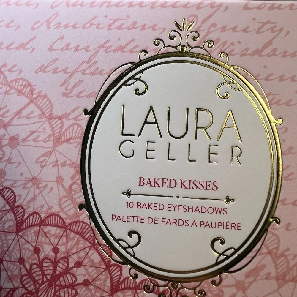 laura geller makeup Baked Kisses 10 Baked Eyeshadow NEW Warm‎ Neutrals Palette